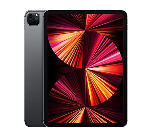 2021 Apple iPad Pro with Apple M1 chip (11-inch/27.96 cm, Wi-Fi + Cellular, 128GB) - Space Grey (3rd Generation)