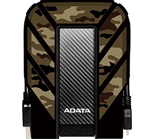 A-DATA HD710M Pro 1 TB Military-Grade Shockproof Waterproof External Hard Drive (1TB)