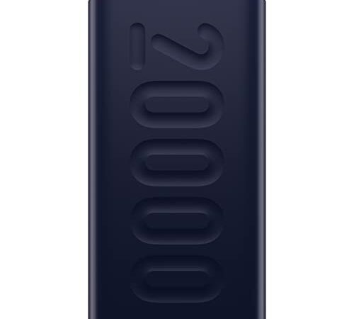 Ambrane 20000mAh Power Bank with 20W Fast Charging, Triple Output, Power Delivery, Type C Input, Made in India, Multi-Layer Protection, Li-Polymer + Type C Cable (Stylo-20k, Blue)