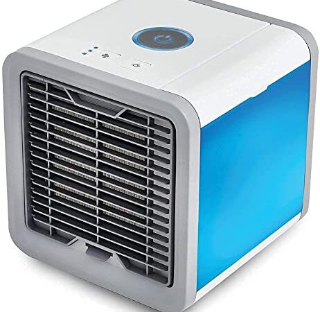 Generic Plastic Durable Mini Portable Air Cooler Personal Space 750ml Capacity Fast Cooling With USB Port for Home & Office