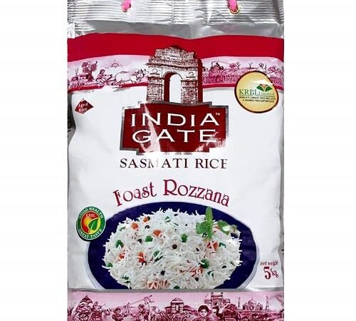 India Gate Basmati Rice Feast Rozana, 5kg