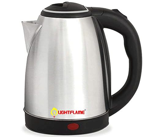 Lightflame LFEKB01 Electric Kettle 1.5 Liter 1500W for Boiling Water, Soup | for Kitchen, Easy to Use | 1 Year Warranty