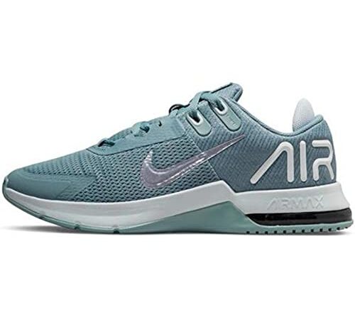 Nike Men's AIR MAX Alpha Trainer 4 Aviator Grey/Metallic Silver Training Shoes (CW3396-010)