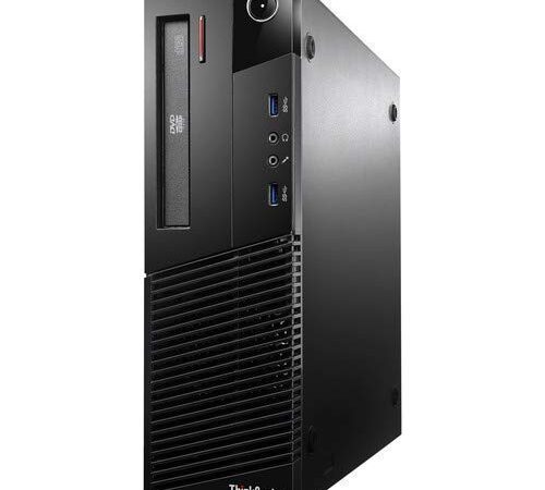 (Renewed) Lenovo ThinkCentre M91P Desktop ( Core i5-2540M 8 GB 1 TB HDD Windows 10 Pro MS Office 2019 Intel HD Graphics 5000), Black