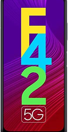 Samsung Galaxy F42 5G (Matte Black, 128GB, 8GB RAM)