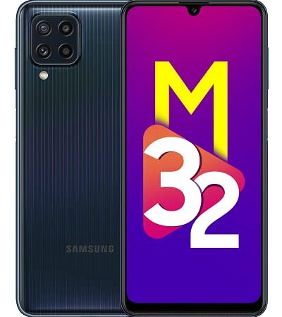 Samsung Galaxy M32 (Black, 4GB RAM, 64GB Storage) 6 Months Free Screen Replacement for Prime