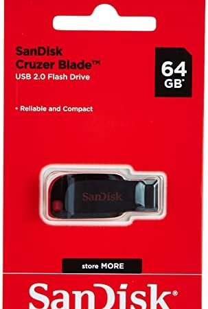 SanDisk Cruzer Blade 64GB USB 2.0 Flash Drive