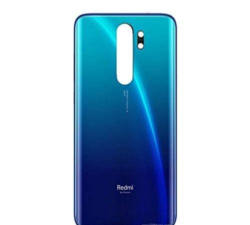 Starware Back Panel Back Door Adhesive Panel Glass Housing Battery Cover Case for Mi/Redmi Note 8 Pro (Blue)