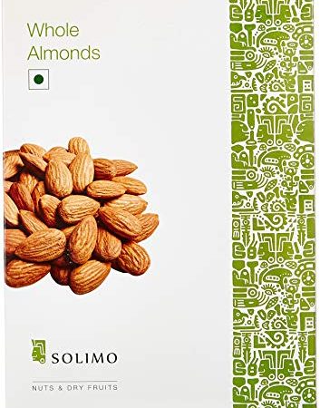 Amazon Brand - Solimo Premium Almonds, 250 g