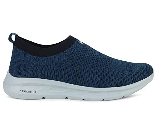 Campus Men's King PRO Navy/New BLU Walking Shoes 9-UK/India