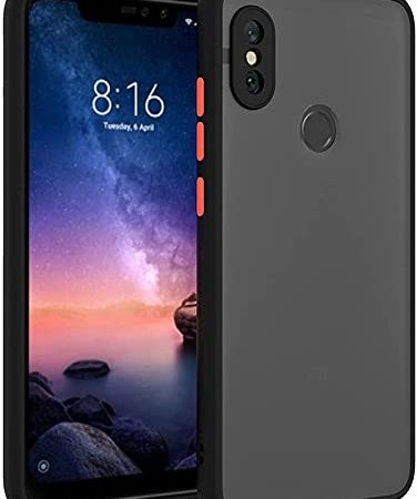 Cascov (Camera Protection) Matte Case Cover for Mi Redmi Y2 - Black