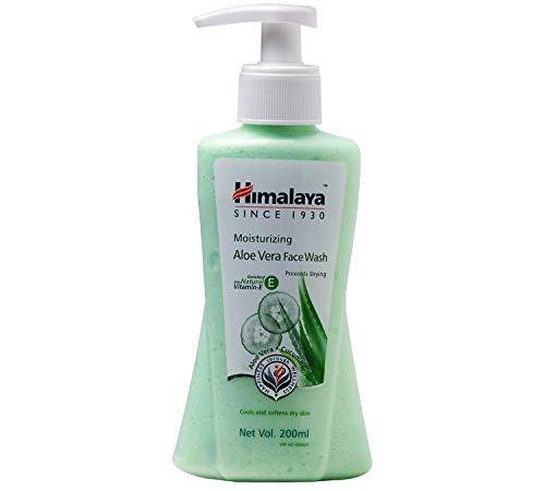 Himalaya Moisturizing Aloe Vera Face Wash, 200ml