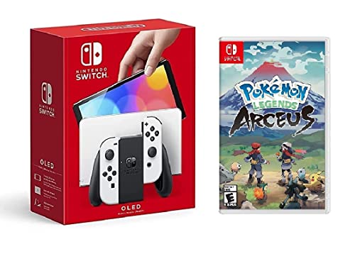 Nintendo Switch OLED model With White Joy-Con Bundled With Pokémon Legends: Arceus