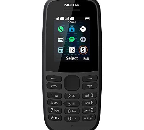 NOKIA 105 Dual SIM (Black)