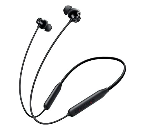 Oneplus Bullets Z2 Bluetooth Wireless in Ear Earphones with Mic, Bombastic Bass - 12.4 Mm Drivers, 10 Mins Charge - 20 Hrs Music, 30 Hrs Battery Life, Launched in April 2022 (Magico Black)