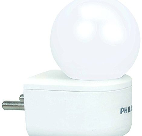 PHILIPS Joy Vision Coral Rush 0.5-Watts LED Bulb Night Lamp (White, Pack of 1)