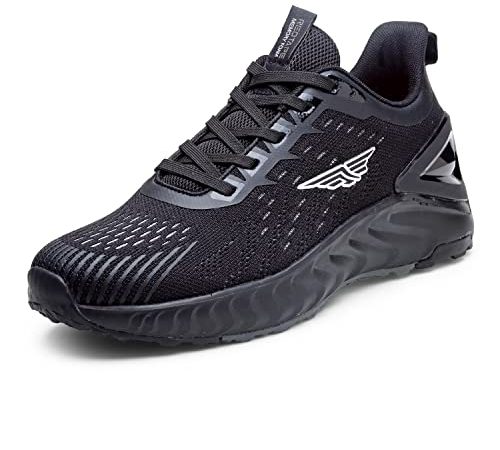 Red Tape Men's Black Sports Shoes-0 (RSO1881)