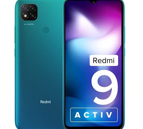 Redmi 9 Activ (Coral Green, 4GB RAM, 64GB Storage)