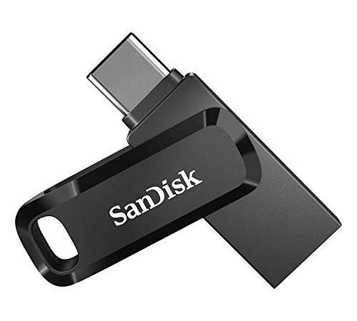 SanDisk Ultra Dual Drive Go USB Type C Pendrive for Mobile (Black, 128 GB, 5Y - SDDDC3-128G-I35)