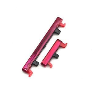 SPAREWARE® Volume Side Button Outer Body Button Out Key for Xiaomi Mi Redmi Note 7/Note 7 Pro/Note 7S : Red