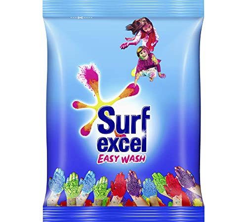 Surf Excel Easy Wash Detergent Powder 1.5 kg, Washing Powder that Dissolves Easily & Removes Tough Stains on Clothes - Bucket & Machine Wash