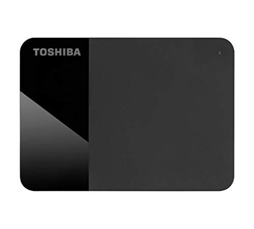 Toshiba Canvio Ready 1TB Portable External HDD - USB3.0 for PC Laptop Windows and Mac, 3 Years Warranty, External Hard Drive - Black