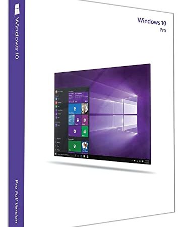 Windows 10 Professional 32/64-Bit on 8GB Custom Designed Bootable USB Drive Single User 1 PC Retail License