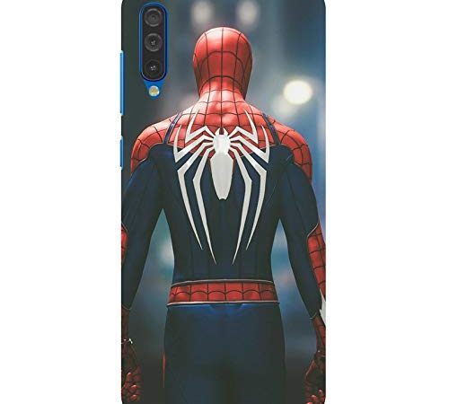 Arvi Enterprise Spiderman Slim Light Weight Back Cover for Samsung Galaxy A50