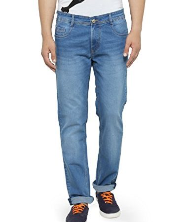 Ben Martin Men's Regular Fit Jeans (NEW2BMW-JJ3-LIGHT-p4-34a_Light Blue_34)