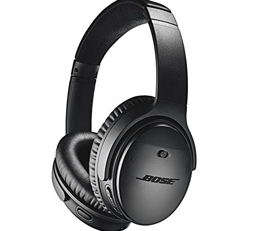 Bose Quietcomfort 35 Ii Noise Cancelling Bluetooth Wireless Over Ear Headphones With Mic And Alexa Voice Control, Black