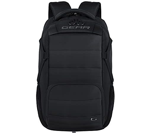 Gear 30 Ltrs Black Laptop Backpack (LBPASPIRE0104)