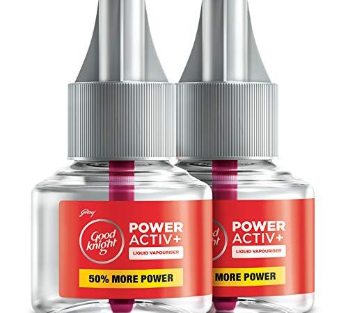 Good Knight Power Activ+, Mosquito Repellent Refill (Pack of 2)