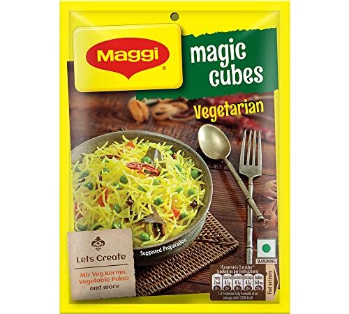 Maggi Summer Savory Vegetarian Masala MAGIC Cubes (40 gm) -10 cubes