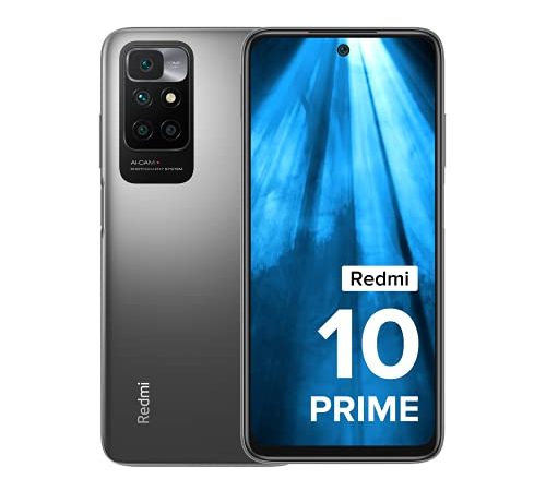 Redmi 10 Prime (Phantom Black 6GB RAM 128GB ROM |Helio G88 with extendable RAM Upto 2GB |FHD+ 90Hz Adaptive Sync Display)