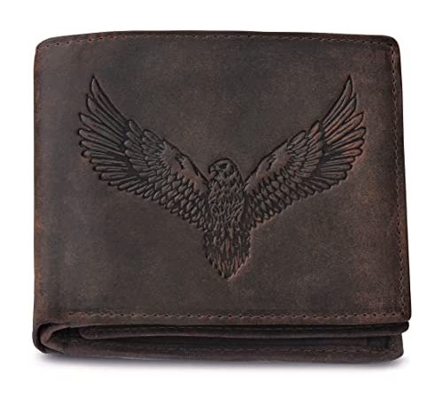 Urban Forest Zeus Vintage Brown RFID Blocking Leather Wallet for Men