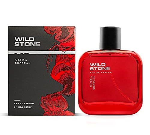 Wild Stone Ultra Sensual Perfume Spray for Men, 100ml, A Sensory Treat for Casual Encounters, Aromatic Blend of Masculine Fragrances