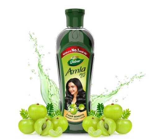 Dabur Amla Hair Oil for Strong , Long and Thick Hair -450ml