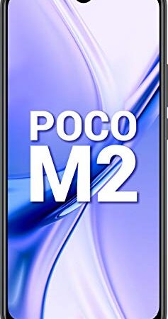 MI Poco M2 (Pitch Black, 6GB RAM, 64GB Storage)