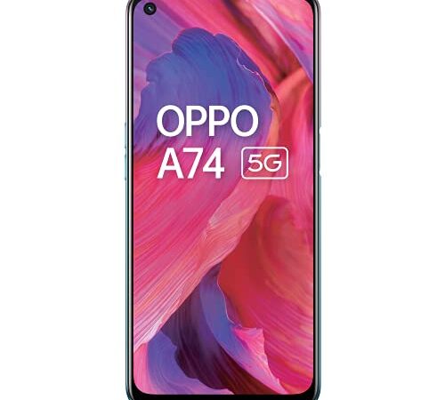 OPPO A74 5G (Fantastic Purple,6GB RAM,128GB Storage) with No Cost EMI/Additional Exchange Offers