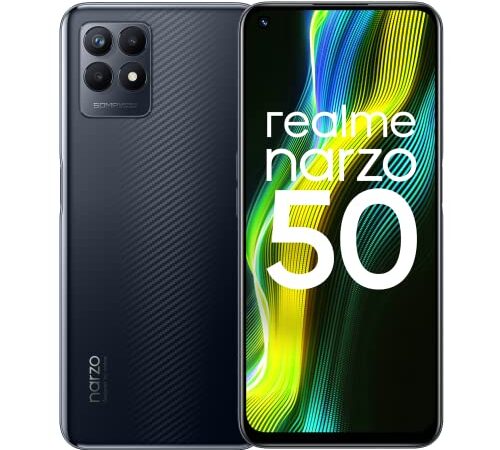 realme narzo 50 (Speed Black, 6GB RAM+128GB Storage) Helio G96 Processor | 50MP AI Triple Camera | 120Hz Ultra Smooth Display