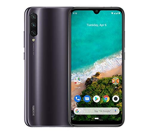 (Renewed) Xiaomi Mi A3 4GB RAM, 64GB Storage (Kind of Grey)