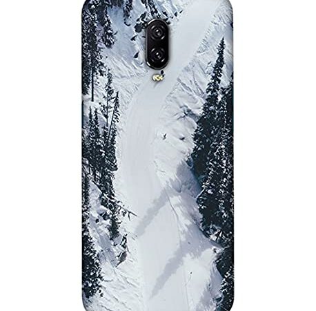 Snow 3D Printed Design Mobile Case Cover Phone Hard Back Covers for One Plus 7/ One Plus 6T