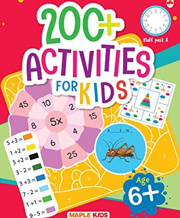 Brain Activity Book for Kids - 200+ Activities for Age 6+