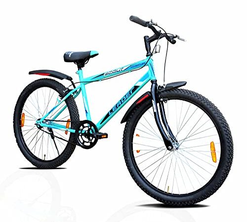 Leader Scout MTB 26T Mountain Bicycle/Bike Without Gear Single Speed for Men - Sea Green, Ideal for 10 + Years , Frame Size: 18 Inches