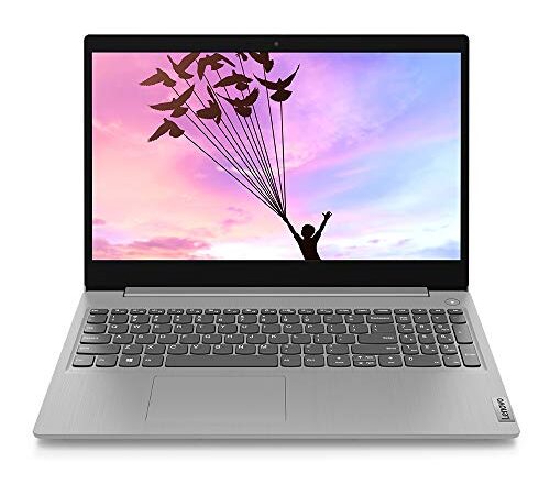 Lenovo IdeaPad Slim 3 10th Gen Intel Core i3 15.6" (39.62cm) HD Thin & Light Laptop (8GB/256GB SSD/Windows 10/MS Office/2 Year Warranty/Platinum Grey/1.85Kg), 81WE01P5IN