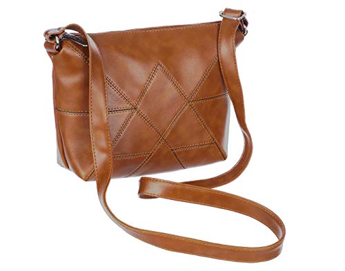 LL LEATHER LAND DESIGNER BAGS Sling Bag_SLG_90 (Leather Tan)