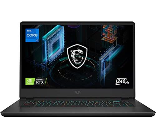 MSI GP66 Leopard Gaming, Intel i7-11800H, 15.6" (39.6cm)FHD IPS-Level 240Hz Panel Laptop (16GB/1TB NVMe SSD/Windows 10 Home/Nvidia RTX3060 6GB GDDR6/Black/2.38Kg), 11UE-604IN