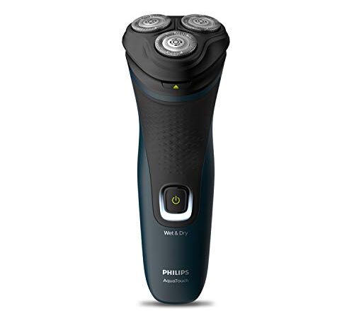 Philips S1121/45 Cordless Electric Shaver, 3D Pivot & Flex Heads, 27 Comfort Cut Blades, Up to 40 Min of Shaving