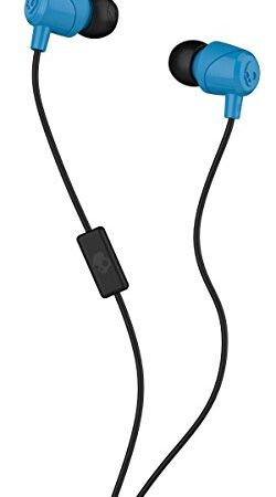 Skullcandy Jib Wired In Ear Earphones with Mic (Black, Blue)