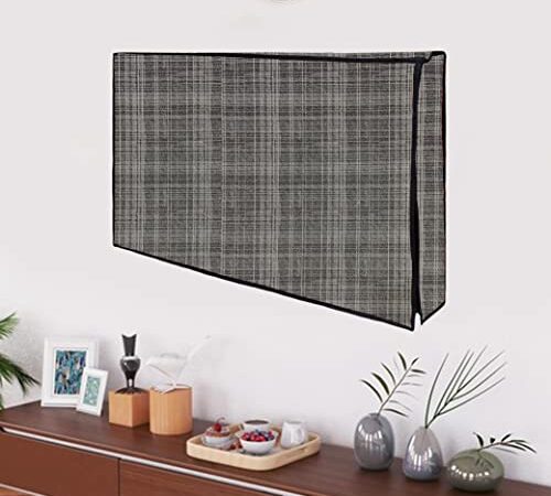 Star Weaves Led Tv Cover For Shinco 80 cm (32 Inches) HD Ready Smart LED TV SO328AS (Black) (2020 Model) KUM151